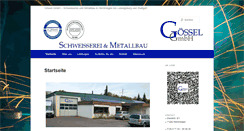Desktop Screenshot of goessel-gmbh.de